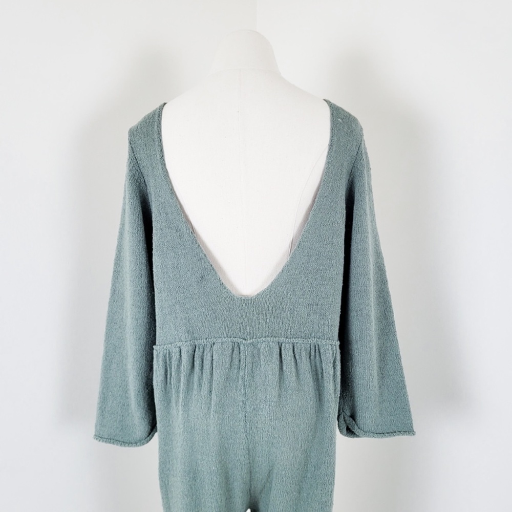 FP Beach Breaking Free Knit Jumpsuit Onepiece olive sage green - Picture 15 of 15